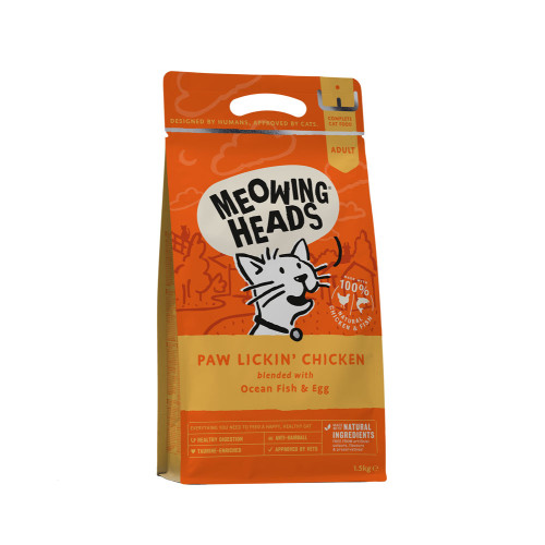 Meowing Heads Paw Lickin' Chicken 1.5kg