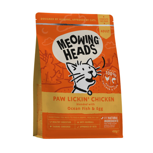 Meowing Heads Paw Lickin' Chicken 4kg