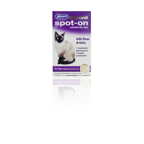 Johnsons Fipronil For Cats 1 Treatment