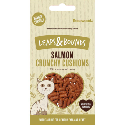 Leaps & Bounds Crunchy Salmon Cushions 60g