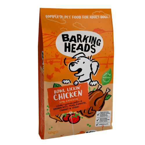 Barking Heads Bowl Lickin' Chicken & Rice Adult 12kg