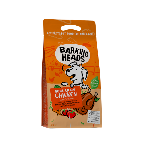 Barking Heads Bowl Lickin' Chicken & Rice Adult 2kg