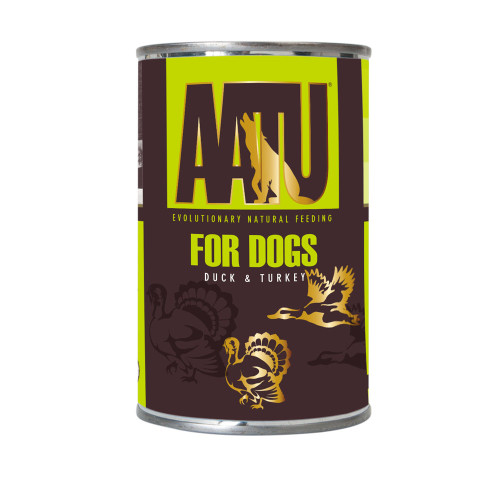 Aatu For Dogs Duck & Turkey Wet Food 400g