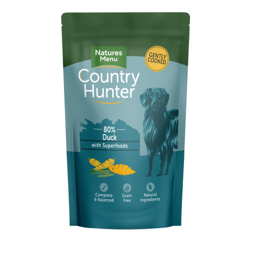 Natures Menu Country Hunter Dog Succulent Duck 150g