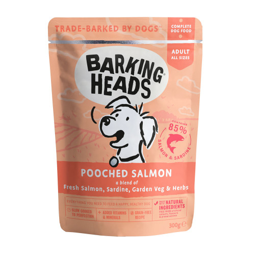 Barking Heads Pooched Salmon 300g Pouch