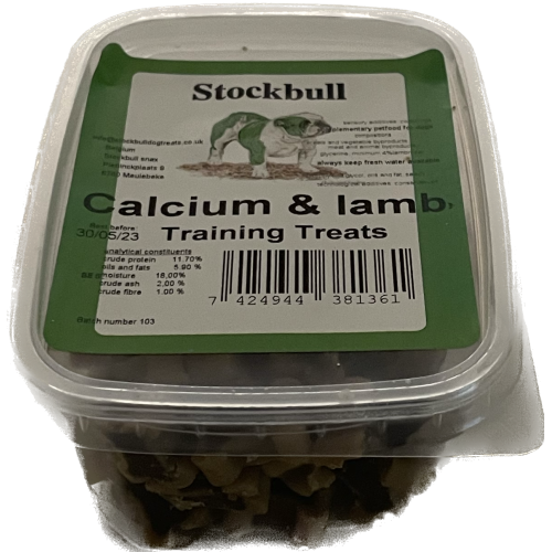 Stockbull Training Treats Calcium With Lamb 140g