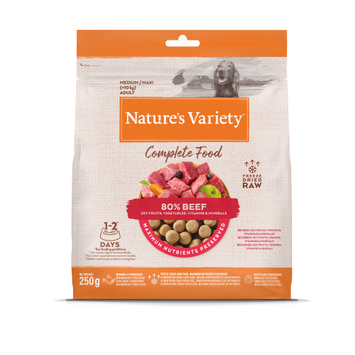Nature's Variety Freeze Dried Beef Dinner 250g