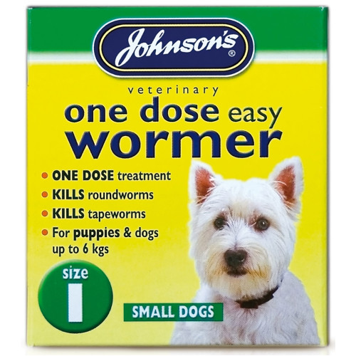 Johnsons One Dose Easy Wormer Size 1