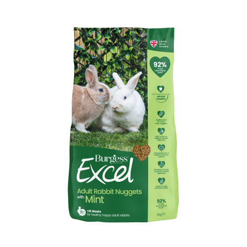 Excel Adult Rabbit Nuggets with Mint 3kg