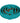 Outward Hound Fun Feeder Drop Turquoise Medium
