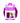 Outward Hound Fun Feeder Flower Purple Medium