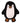 Tufflove Penguin Flattie Dog Toy