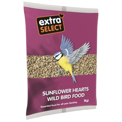 Extra Select Sunflower Hearts 2Kg