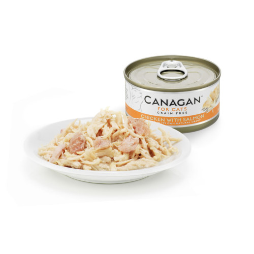 Canagan Cat Can Chicken with Salmon 75g