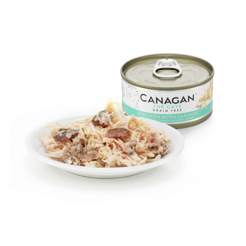 Canagan Cat Can Chicken with Sardine 75g