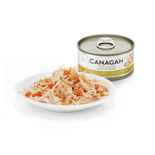 Canagan Cat Can Chicken with Vegetables 75g