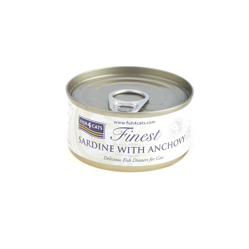 Fish4Cats Finest Sardine & Anchovy 70g