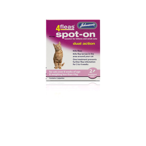 4fleas Spot on Dual Action for Cats 2 Treatment
