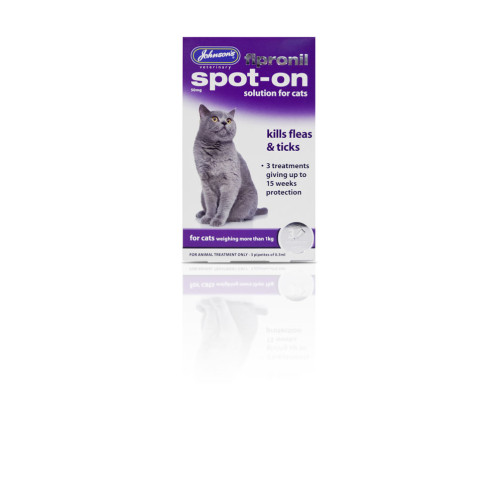 Johnsons Fipronil For Cats 3 Treatment