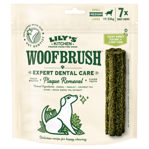 Lily's Kitchen Woofbrush Dental Chew Medium 7pk