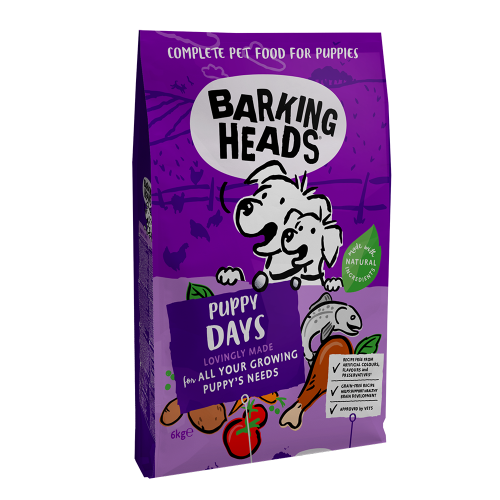 NEW Barking Heads Puppy Days Grain Free Chicken 6kg