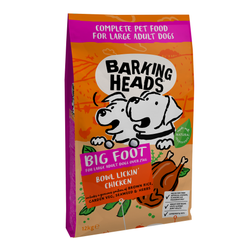 Barking Heads Big Foot Bowl Lickin' Chicken & Rice 12kg