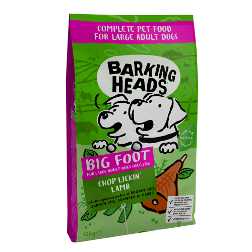 Barking Heads Big Foot Chop Lickin' Lamb & Rice 12kg