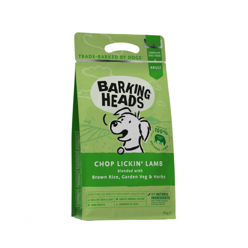 Barking Heads Chop Lickin' Lamb & Rice Adult 2Kg