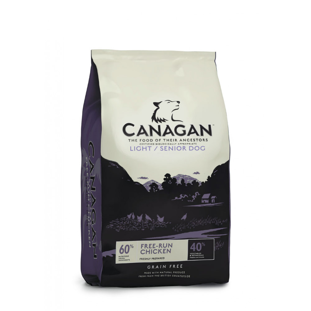 Canagan Light / Senior For Dogs 12kg Canagan Grain Free