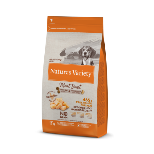 Nature's Variety Meat Boost Free Run Chicken 1.5kg