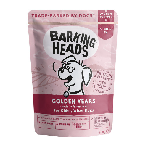 Barking Heads Golden Years 300g Pouch
