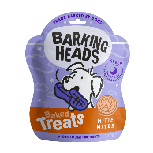 Barking Heads Bailey Bites Baked Treats Nitie Nite 100g