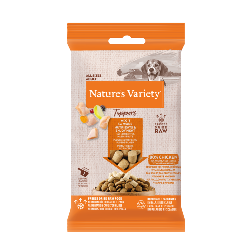 Nature's Variety Freeze Dried Toppers Chicken 15g